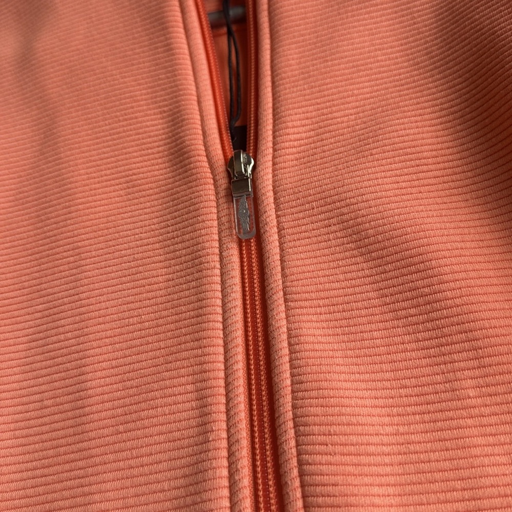 STRAIGHT DOWN Swing Jacket Coral Orange Sz S - Picture 7 of 16